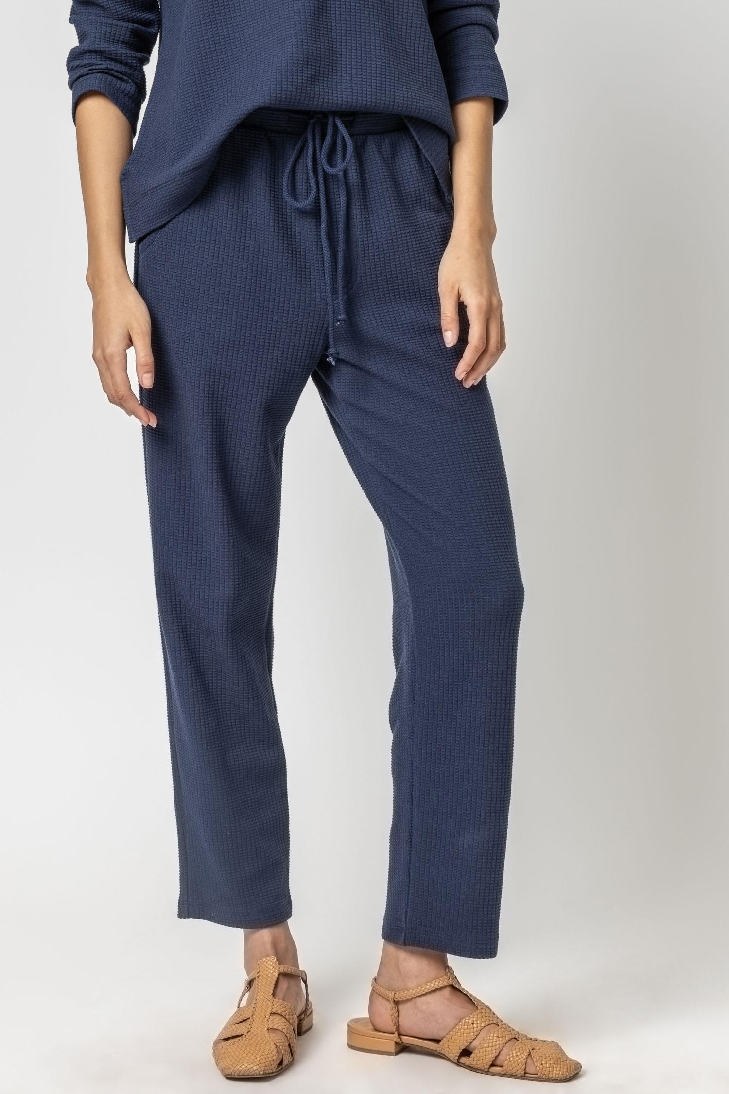 ISABELLE BOOTCUT ANKLE-SLIT FULL-LENGTH PANT